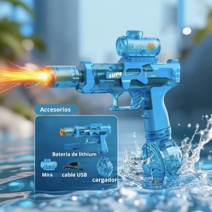 Pistola de agua  para niños .